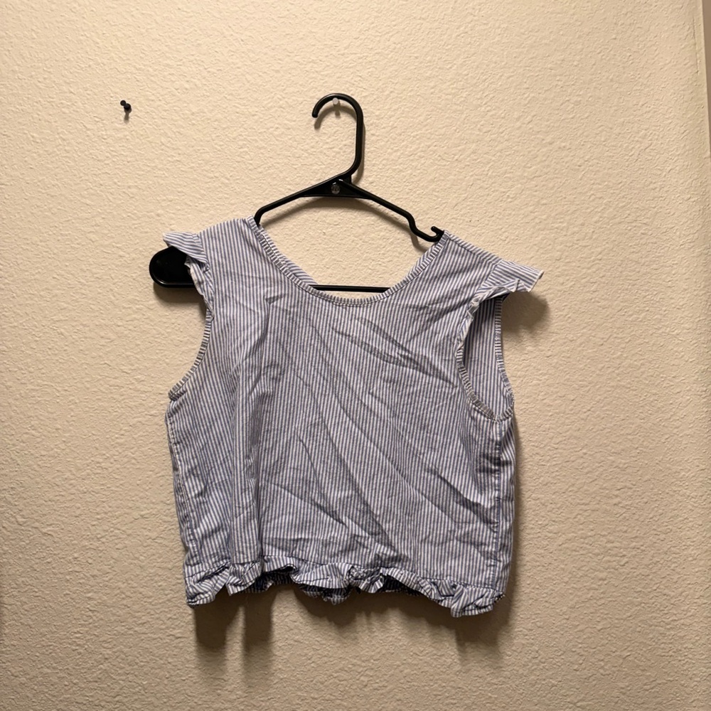 Striped Sleeveless Top